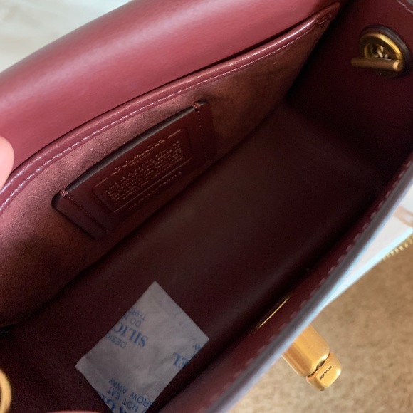 Coach tearose bowery cross body bag. - Picture 6 of 10